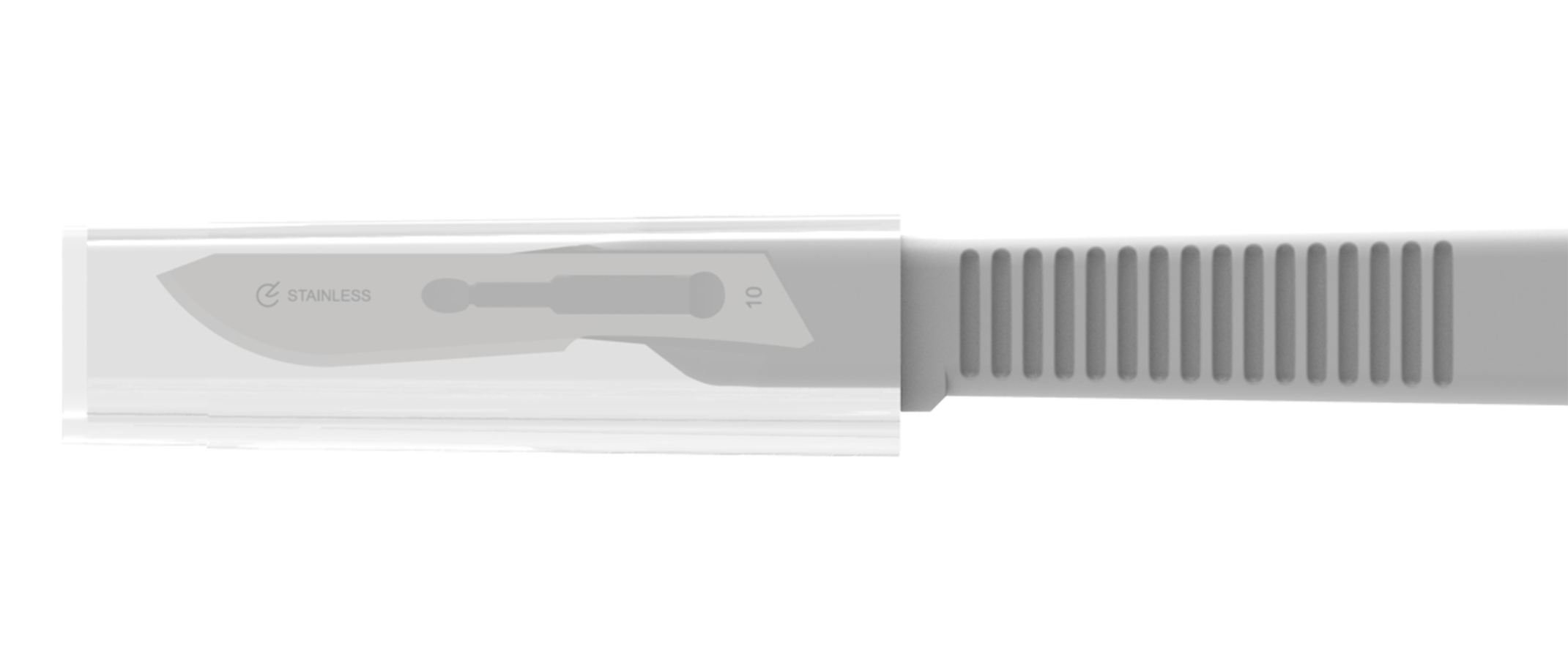 disposable scalpel with blade guard